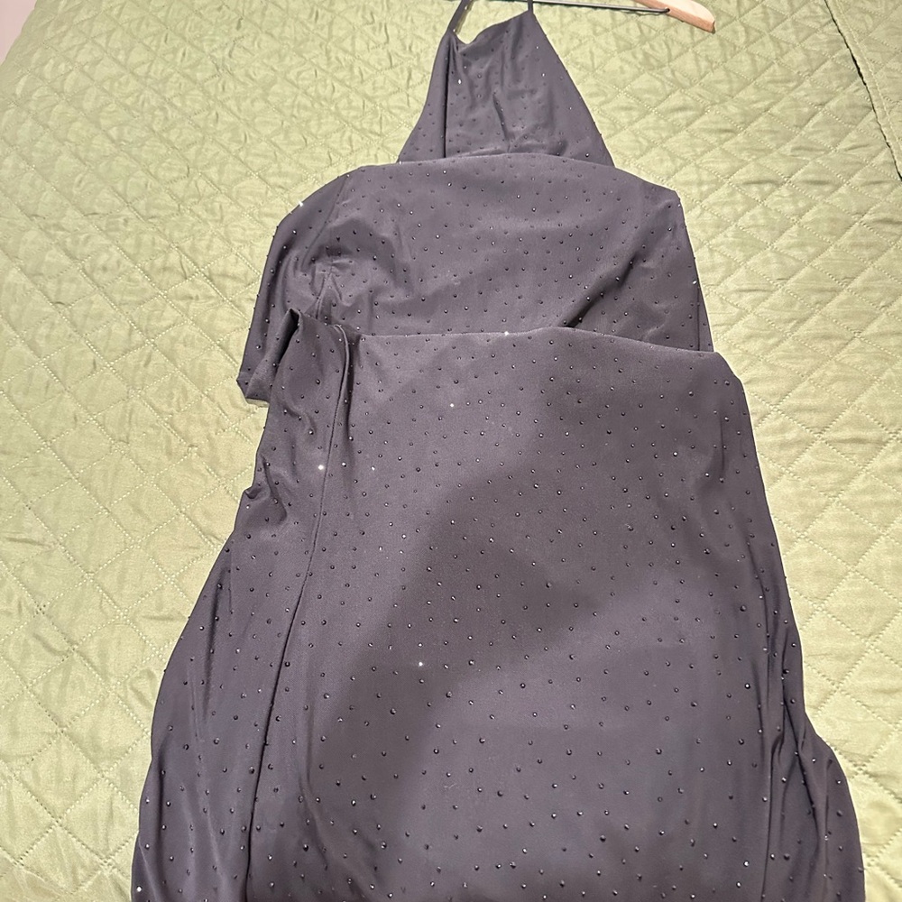Meshki Black Backless Dress
